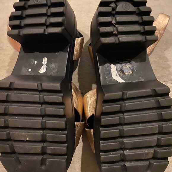 Shellys London Stack Heel Sandals - Picture 7 of 7